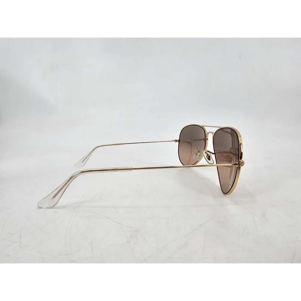Ray-Ban Large Aviator RB3025 58[]14 140‎ Sunglasses  Gold/Brown Italy